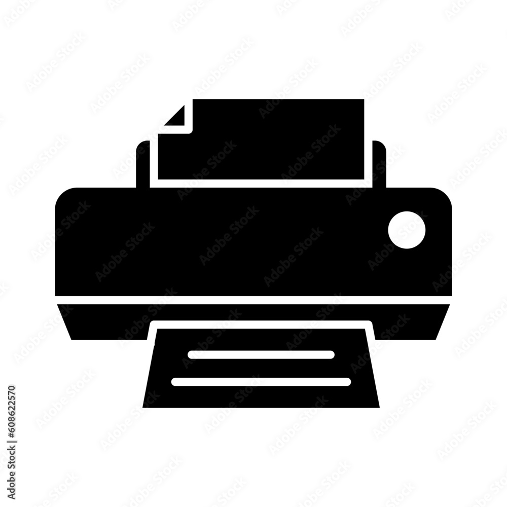 Printer icon vector on trendy design Printer icon vector on trendy design