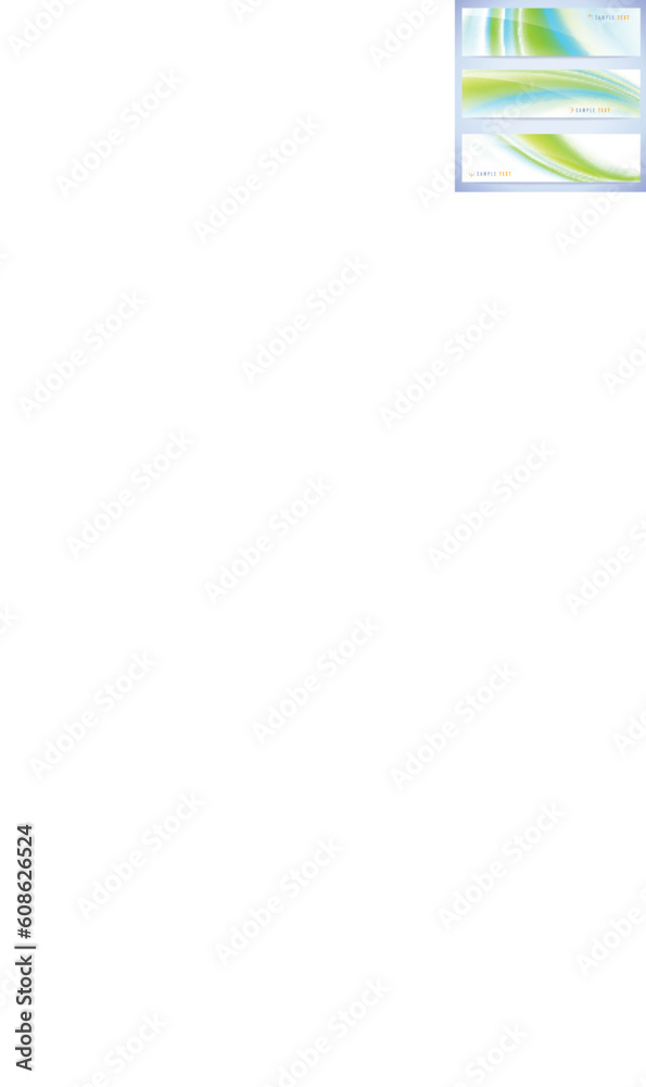 Set of three stylish abstract banners illustration Set of three stylish abstract banners illustration