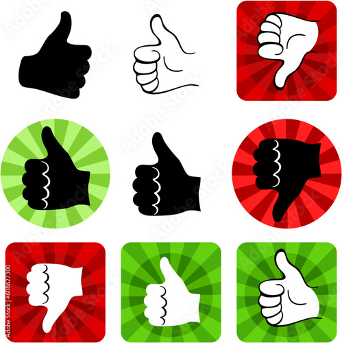 vector illustration of a cute hand set