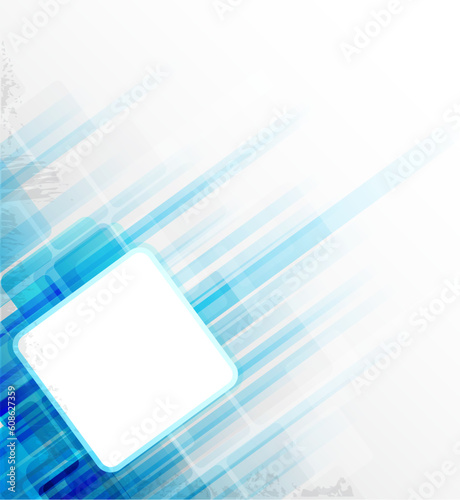 Vector blue abstract background with place for text