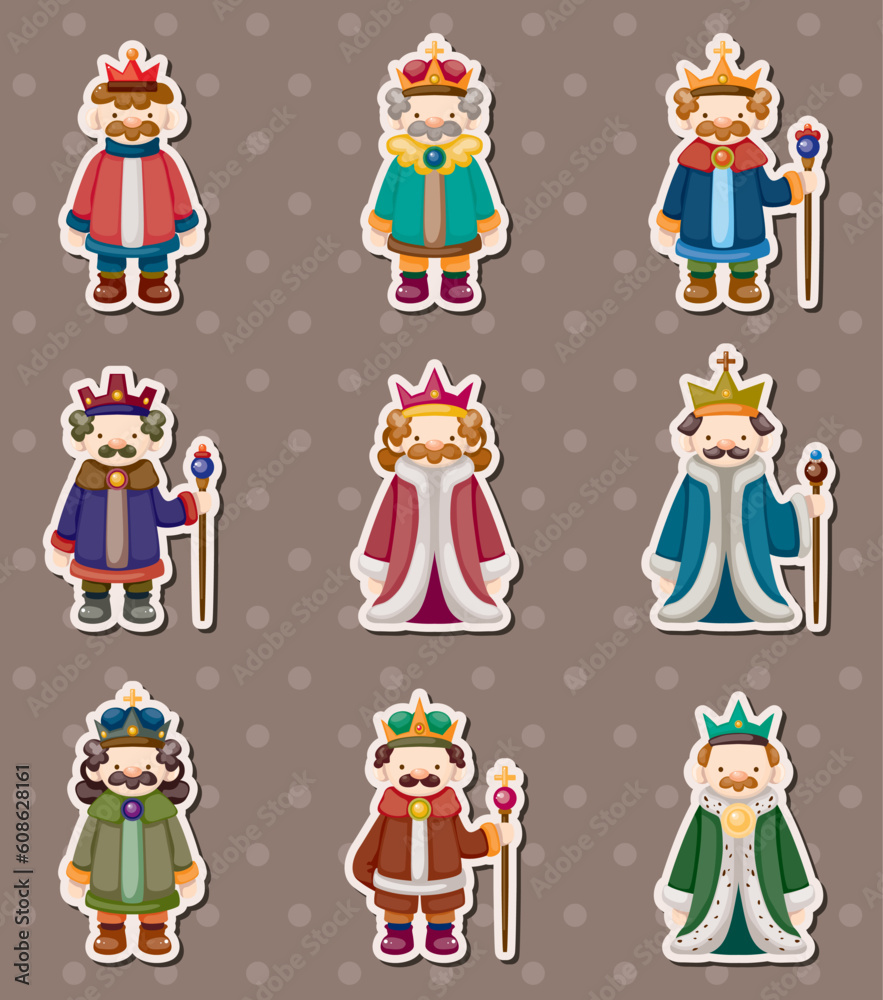 Fototapeta premium king stickers