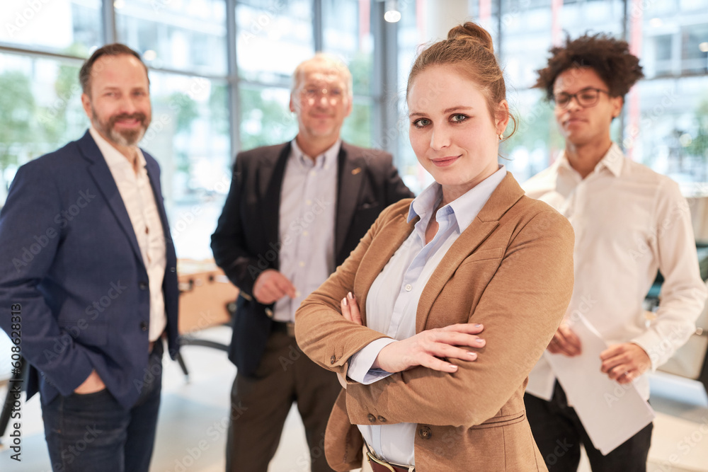 Young business woman as a successful start-up founder Young business woman as a successful start-up founder