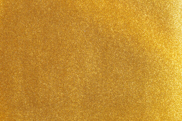 Gold paper sheet texture cardboard background.