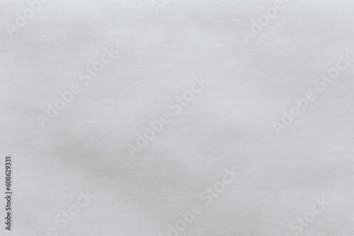 White color fabric cloth polyester texture and textile background.