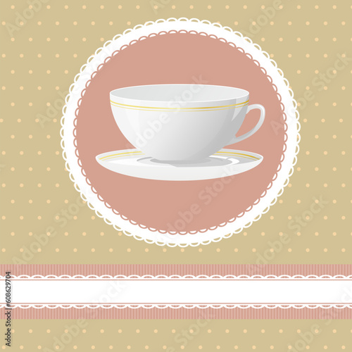 Invitation for tea time Also available as a Vector in Adobe illustrator EPS format  compressed in a zip file. The vector version be scaled to any size without loss of quality.