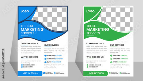 Best Marketing Flyer Design Template.