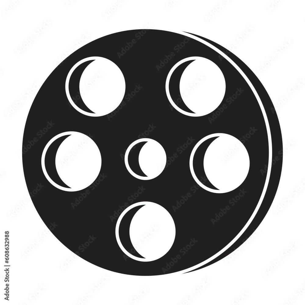 Video Camera Film Tape Reel vector Video Camera Film Tape Reel vector