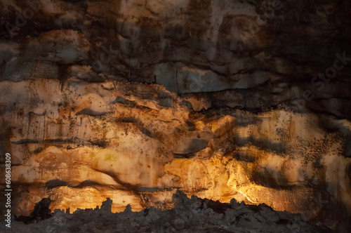 Fototapeta Naklejka Na Ścianę i Meble -  Underground in the the Caves of Carlsbad Caverns National Park