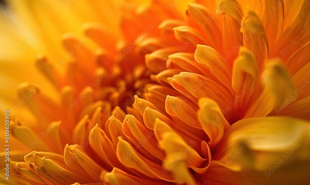 a close up of a yellow flower with water droplets on it. generative ai a close up of a yellow flower with water droplets on it. generative ai