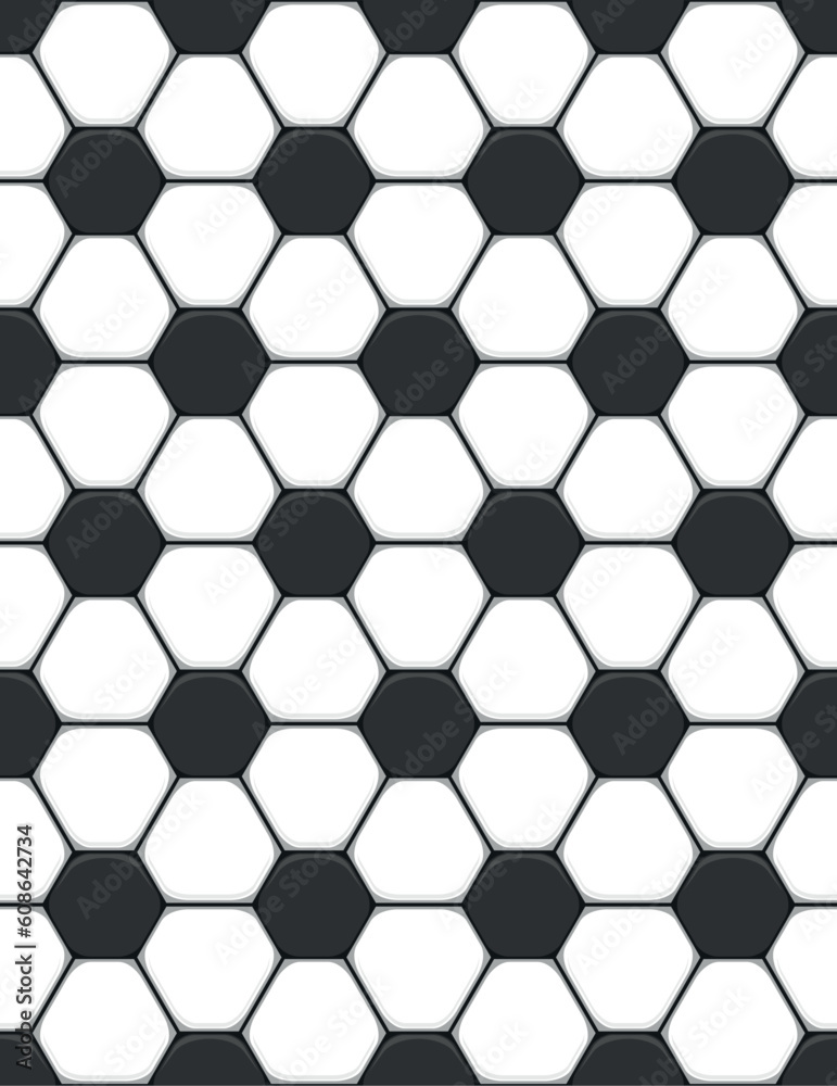 Vector seamless texture on a soccer theme Vector seamless texture on a soccer theme