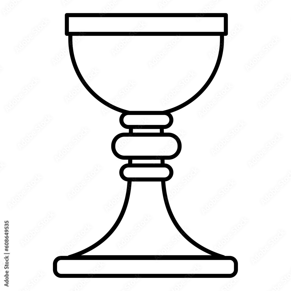 Obraz premium Chalice icon