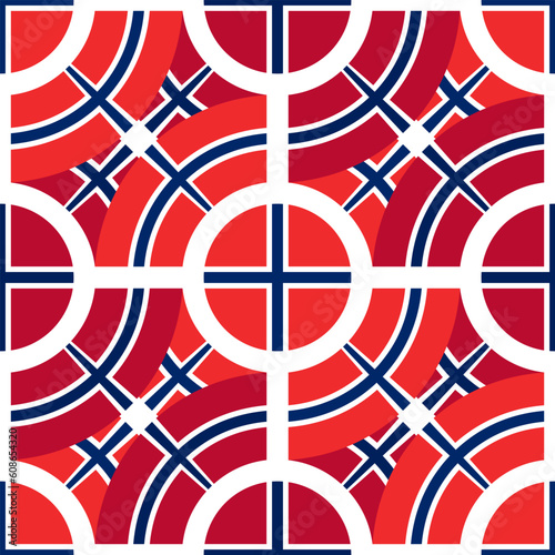 norway pattern. tracery design. plus background. vector illustration