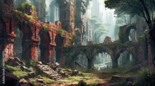 Game Art Old Mystic Ruins  © Damian Sobczyk