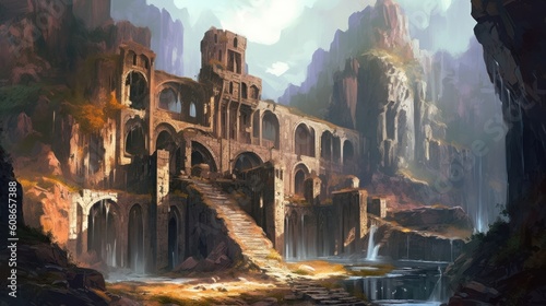 Fantasy Ruins Artwork