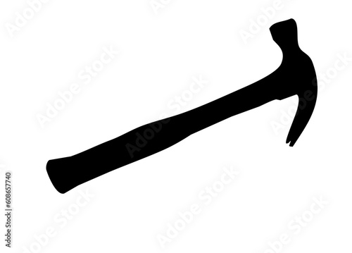 hammer black silhouette