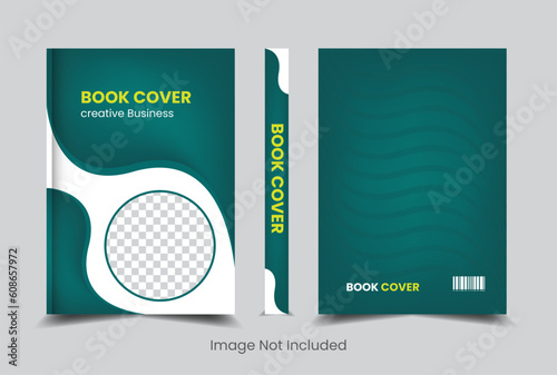 Vector book cover annual report business brochure design Template 
