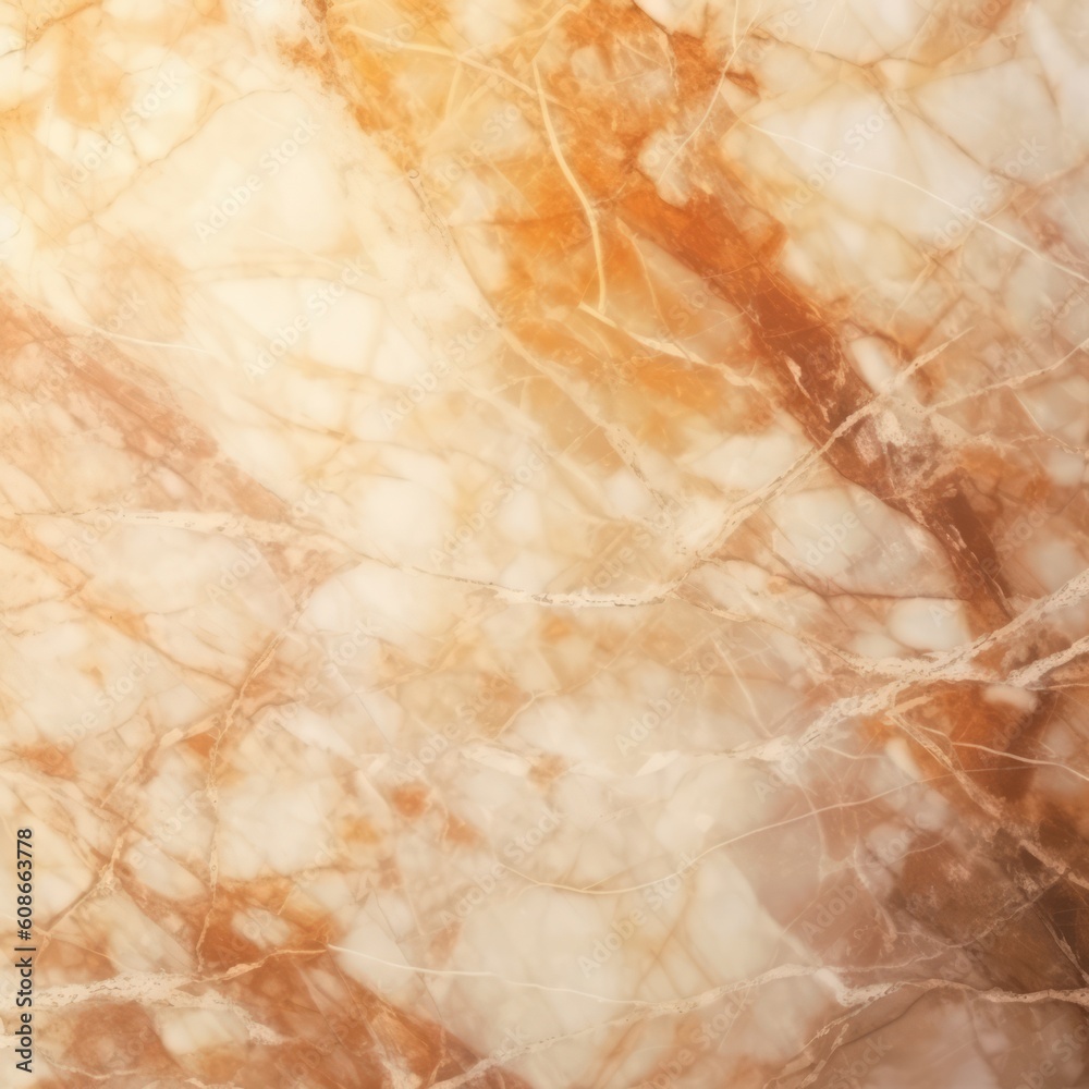 Fototapeta premium Close up of white and blue marble with veins background, created using generative ai technology