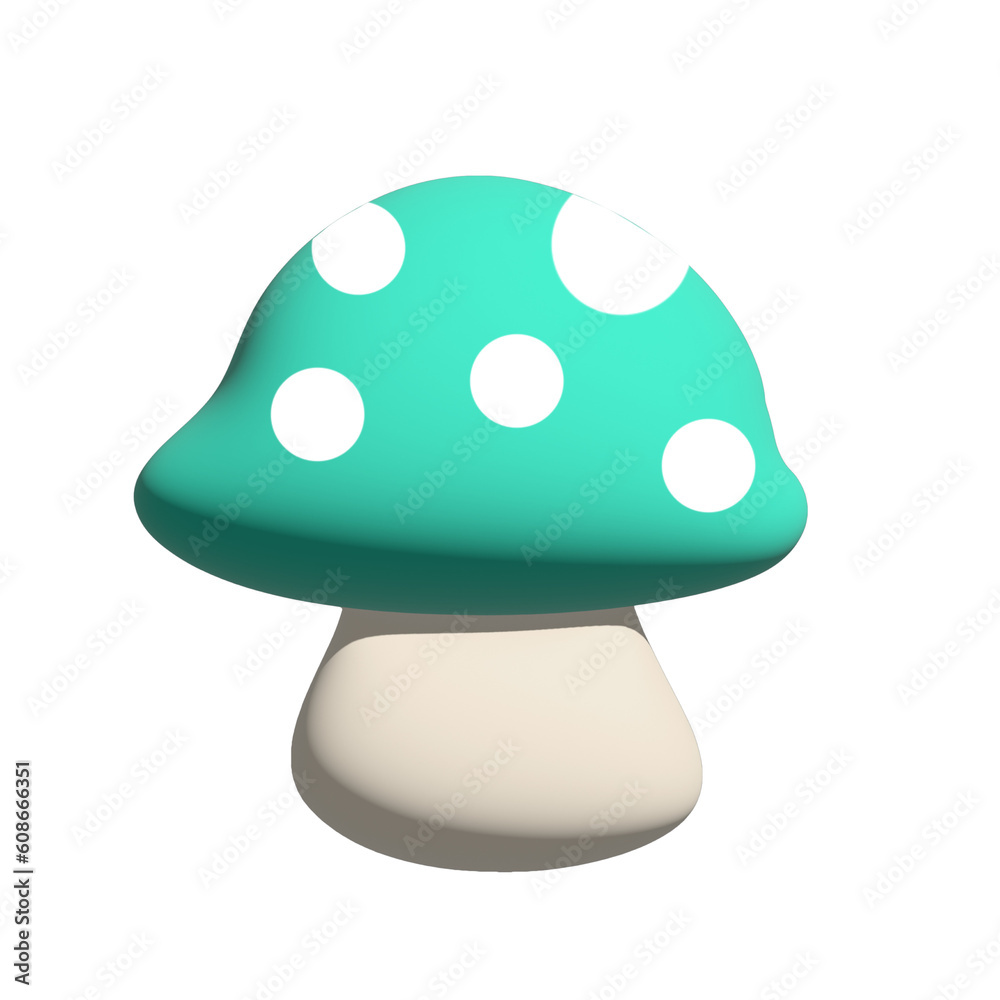 mushroom 3D mushroom 3D