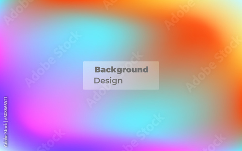 Fluid shapes background with liquid dynamic elements holographi, background design