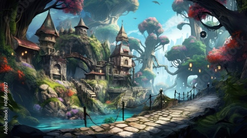 Game Art Mysterious places