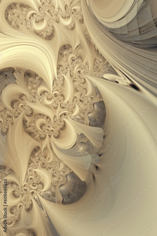 Obraz premium Abstract pattern in gold and blue background, created using generative ai technology