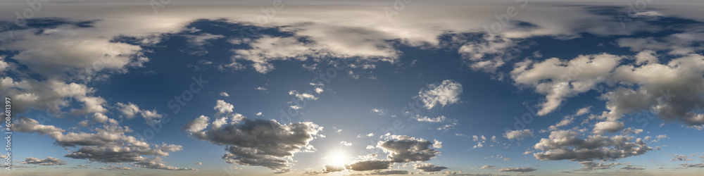 sunset skydome with evening clouds as seamless hdri 360 panorama view in spherical equirectangular format for use in 3d graphics or game development as sky dome replacement or edit drone shot sunset skydome with evening clouds as seamless hdri 360 panorama view in spherical equirectangular format for use in 3d graphics or game development as sky dome replacement or edit drone shot