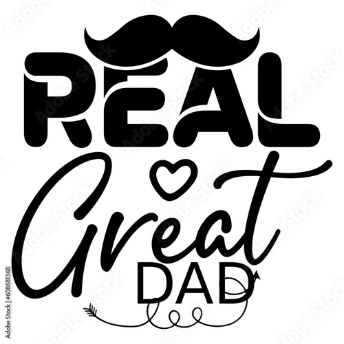 Foto Real Great Dad T SHIRT DESIGN