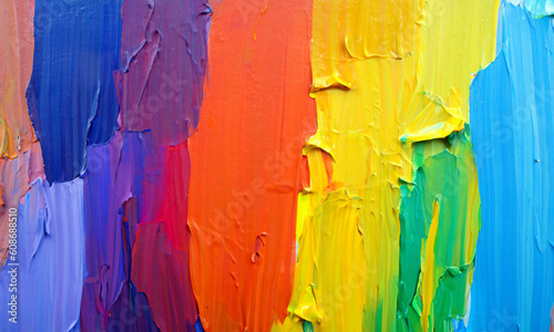 Pride Month - LGBTQ  Abstrakter dynamischer Hintergrund Symbolbild  mit den bunten Farben des  Regenbogens