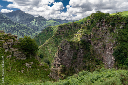 Landscape of the basque country