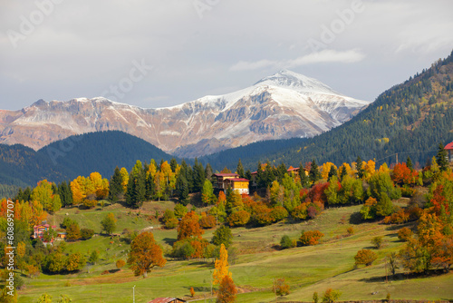 Karcal Mountains or Karacal Mountain is a mountain range located in the northeastern tip of Turkey, within the borders of Artvin province.