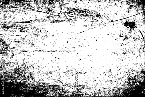 Black and white grunge background with scratches and cracks. Texture  wall  concrete texture background with space