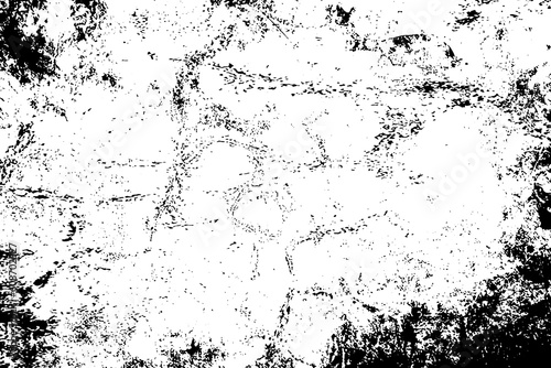 Wallpaper Mural Distressed black and white grunge seamless texture. Overlay scratched design background. Grunge texture background with space Torontodigital.ca