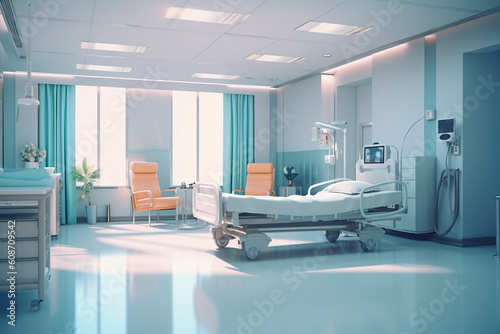 hospital background for website, AI generative © SANGHYUN