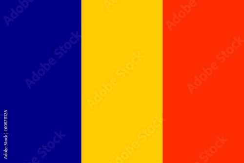 National flag of Romania.
