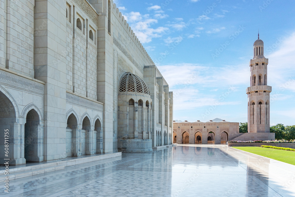 The grand mosque of Muscat