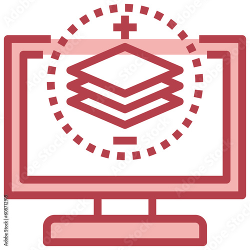 layers line icon,linear,outline,graphic,illustration