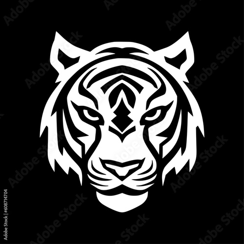 Tiger - High Quality Vector Logo - Vector illustration ideal for T-shirt graphic