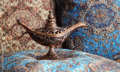Beautiful oriental lamp mad...