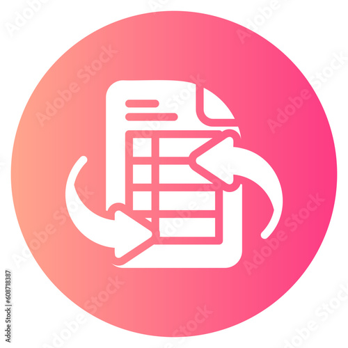 revision gradient icon