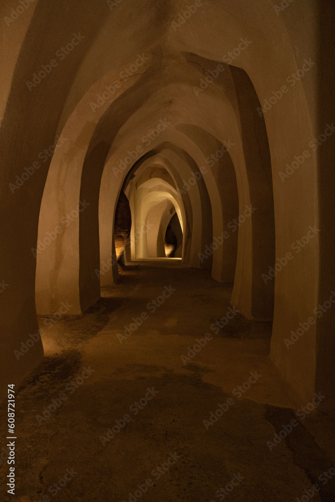 underground corridors of cervantes house