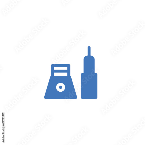 eyeliner makeup beauty solid icon
