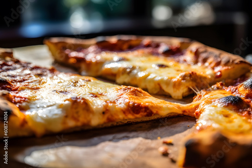 Wallpaper Mural Delicious Homemade Pizza - Generative AI Torontodigital.ca