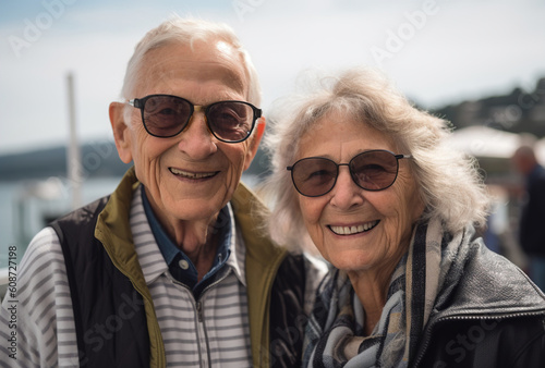 portrait of an elderly couple -Ai © Master-L