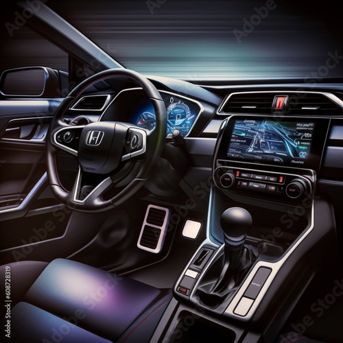 interior of a car © mech