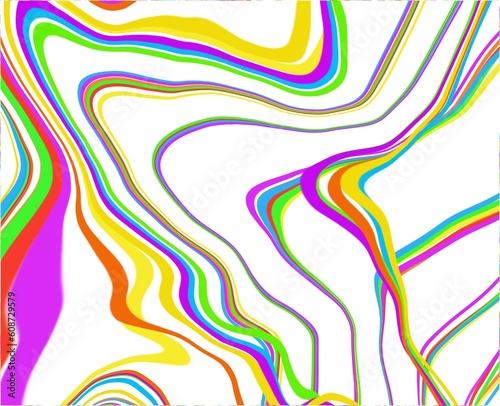 abstract background cheerful colorful lines of different bright colors