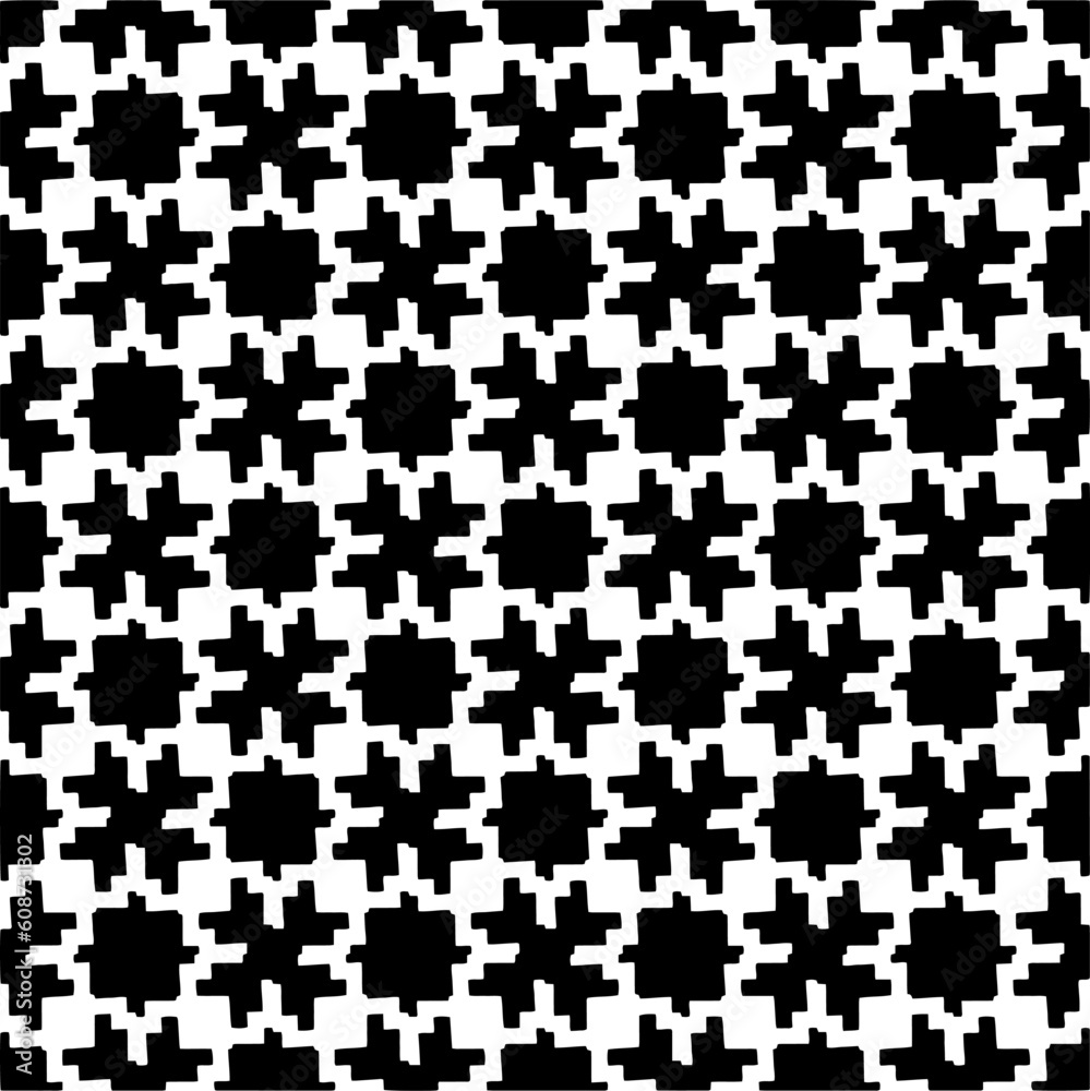 Seamless vector background with repeat pattern. Black and white color. Perfect for fashion, textile design, cute themed fabric, on wall paper, wrapping paper, fabrics and home decor. Seamless vector background with repeat pattern. Black and white color. Perfect for fashion, textile design, cute themed fabric, on wall paper, wrapping paper, fabrics and home decor.