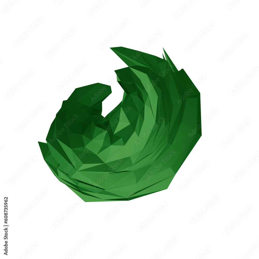 Low Poly or Polygonal Abstract 3D Shapes PNG Low Poly or Polygonal Abstract 3D Shapes PNG