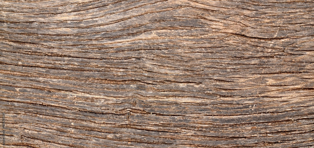 Fototapeta premium Old wood texture background for design.Wooden desk surface.