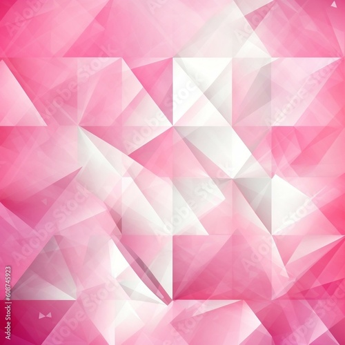 abstract background pink light with triangles