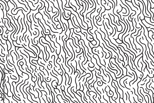 Simple black and white abstract seamless pattern
